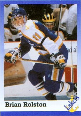 Lake Superior State Lakers 1992-93 hockey card image