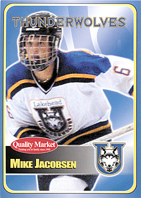 Lakehead Thunderwolves 2003-04 hockey card image
