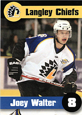 Langley Chiefs 2008-09 hockey card image