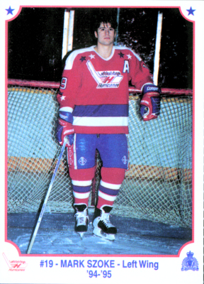 Lethbridge Hurricanes 1994-95 hockey card image