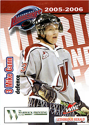 Lethbridge Hurricanes 2005-06 hockey card image