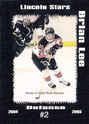 Lincoln Stars 2004-05 hockey card image