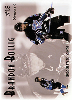 Lincoln Stars 2005-06 hockey card image