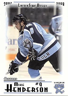 Lincoln Stars 2007-08 hockey card image