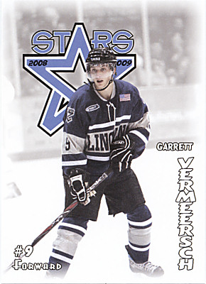 Lincoln Stars 2008-09 hockey card image