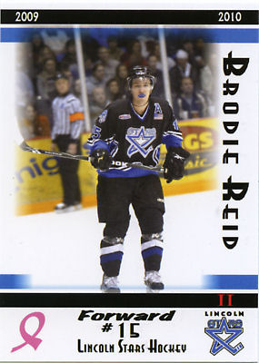 Lincoln Stars 2009-10 hockey card image