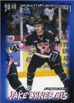 Lincoln Stars 2010-11 hockey card image