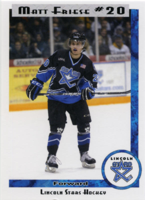 Lincoln Stars 2011-12 hockey card image
