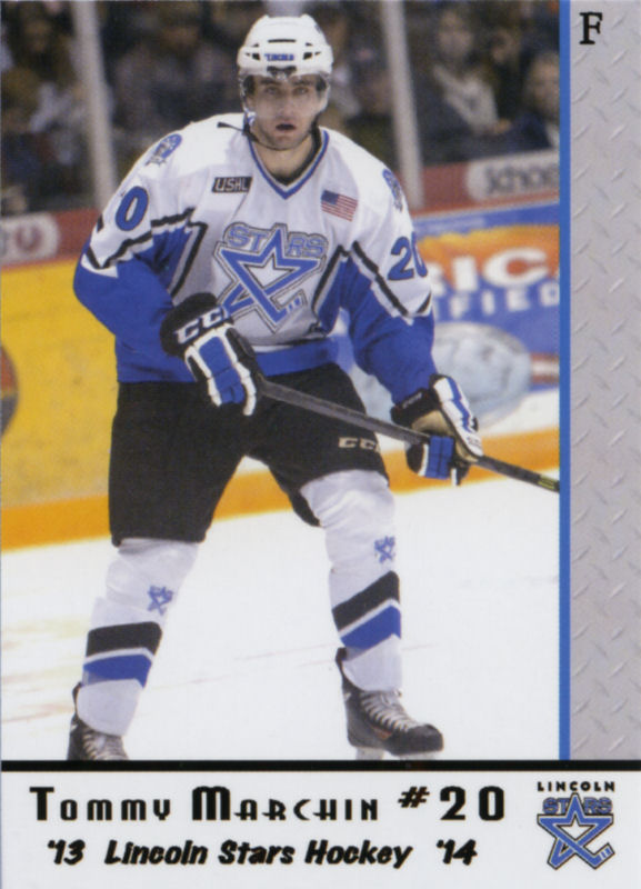 Lincoln Stars 2013-14 hockey card image