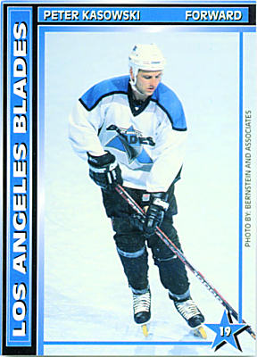 Los Angeles Blades 1994-95 hockey card image