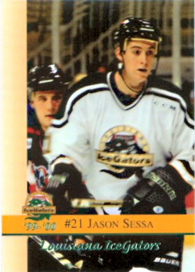 Louisiana Ice Gators 1999-00 hockey card image