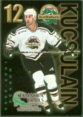 Louisiana Ice Gators 2000-01 hockey card image
