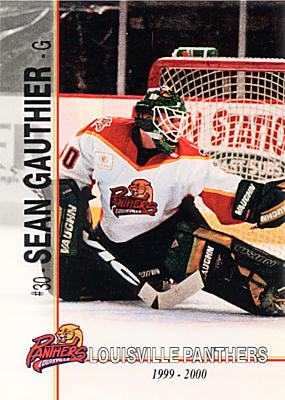 Louisville Panthers 1999-00 hockey card image