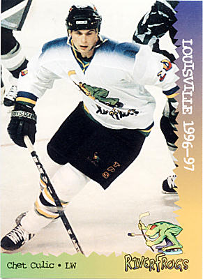 Louisville Riverfrogs 1996-97 hockey card image