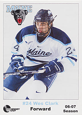 Maine Black Bears 2006-07 hockey card image