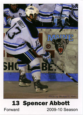Maine Black Bears 2009-10 hockey card image