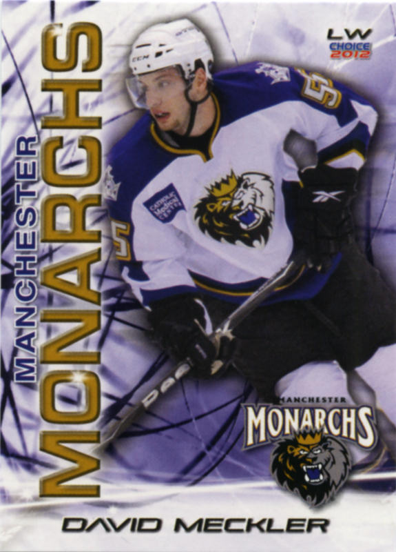 Manchester Monarchs 2011-12 hockey card image