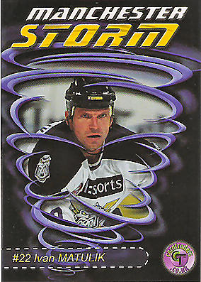 Manchester Storm 2001-02 hockey card image