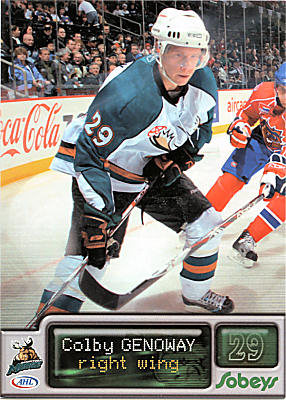 Manitoba Moose 2007-08 hockey card image