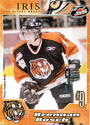 Medicine Hat Tigers 2005-06 hockey card image
