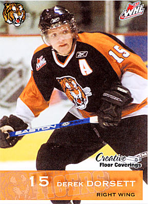 Medicine Hat Tigers 2006-07 hockey card image