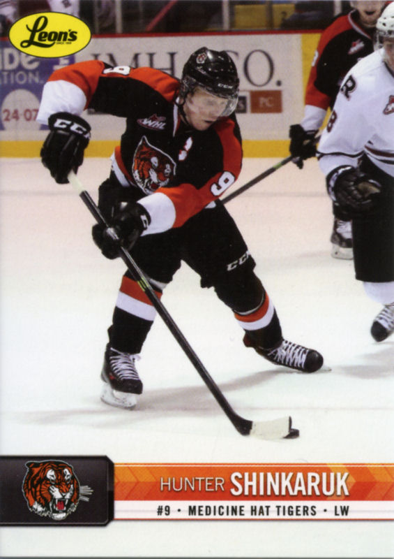 Medicine Hat Tigers 2013-14 hockey card image