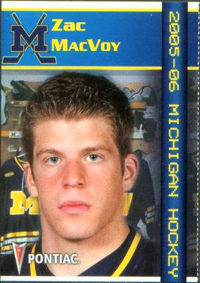 Michigan Wolverines 2005-06 hockey card image