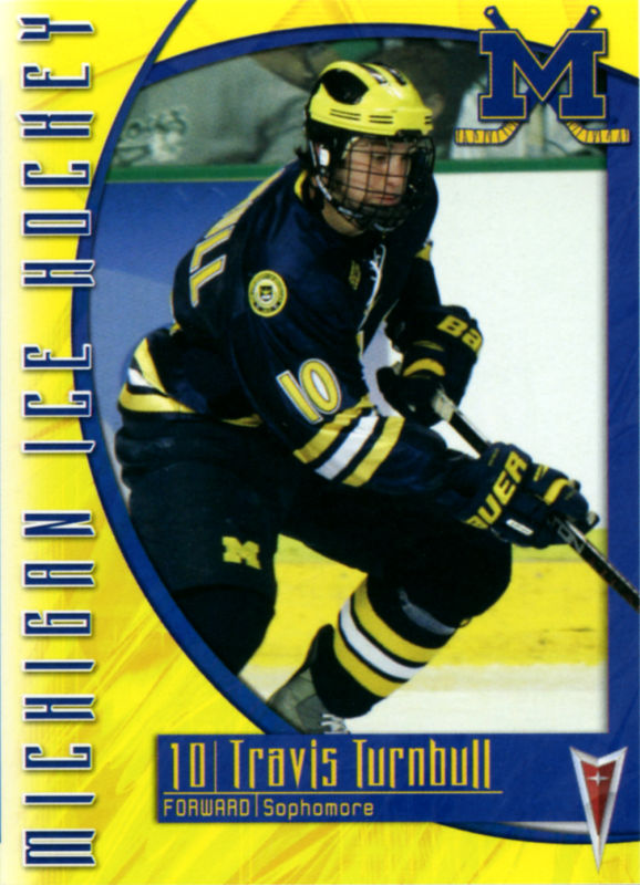 Michigan Wolverines 2006-07 hockey card image