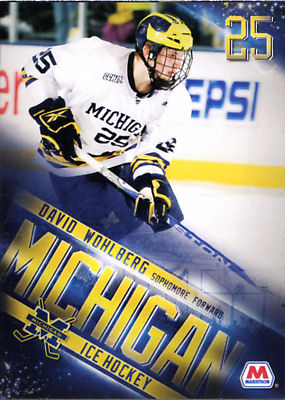 Michigan Wolverines 2009-10 hockey card image