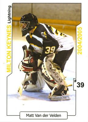 Milton Keynes Lightning 2004-05 hockey card image
