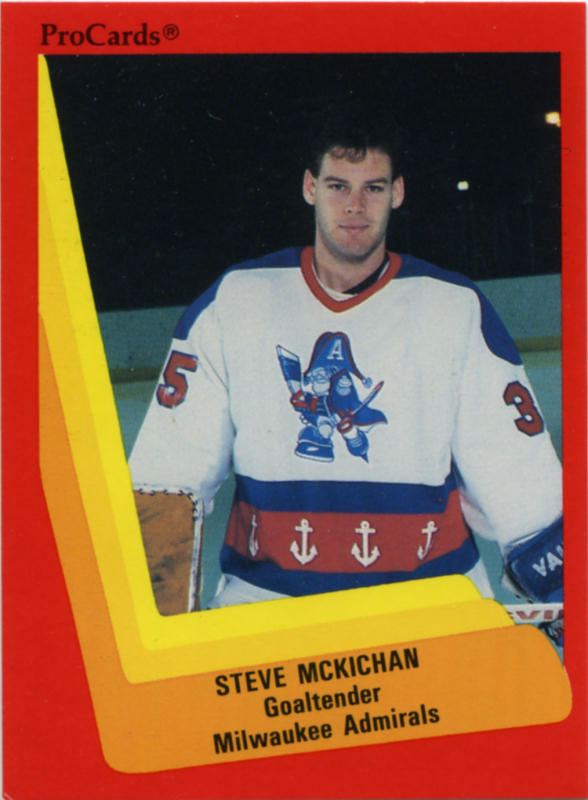 Milwaukee Admirals 1990-91 hockey card image