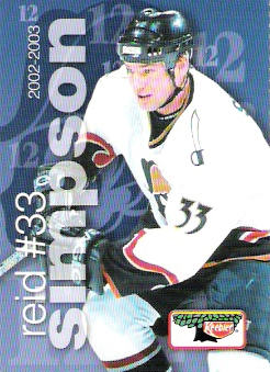 Milwaukee Admirals 2002-03 hockey card image