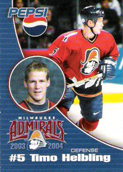 Milwaukee Admirals 2003-04 hockey card image