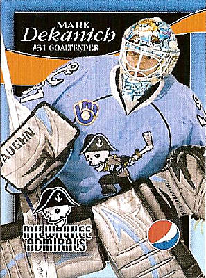 Milwaukee Admirals 2008-09 hockey card image