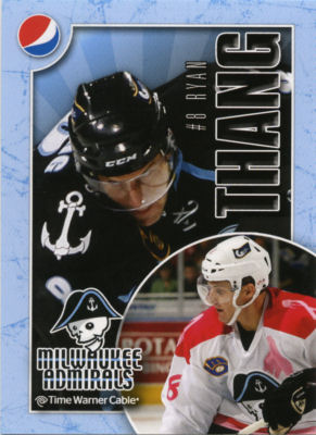 Milwaukee Admirals 2010-11 hockey card image