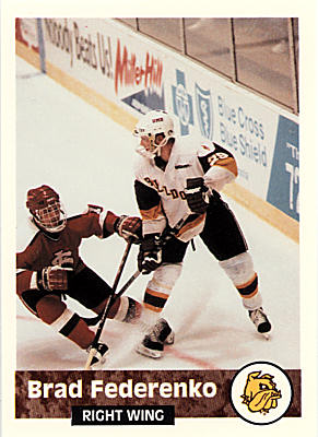 Minnesota-Duluth Bulldogs 1993-94 hockey card image