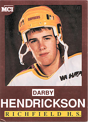 Minnesota Golden Gophers 1991-92 hockey card image