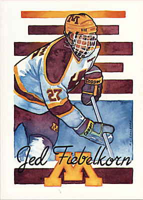 Minnesota Golden Gophers 1994-95 hockey card image