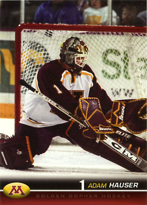 Minnesota Golden Gophers 2001-02 hockey card image