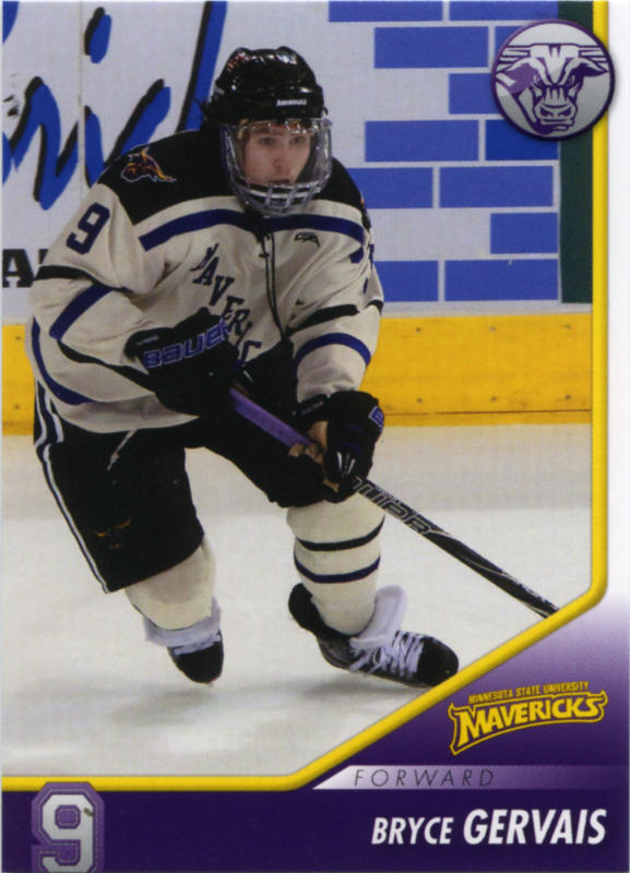 Minnesota State Mavericks 2012-13 hockey card image