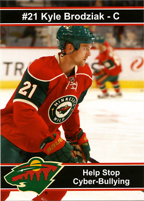 Minnesota Wild 2009-10 hockey card image