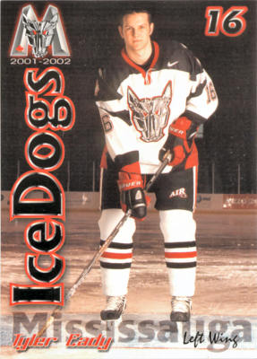 Mississauga Ice Dogs 2001-02 hockey card image