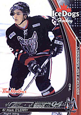 Mississauga Ice Dogs 2003-04 hockey card image