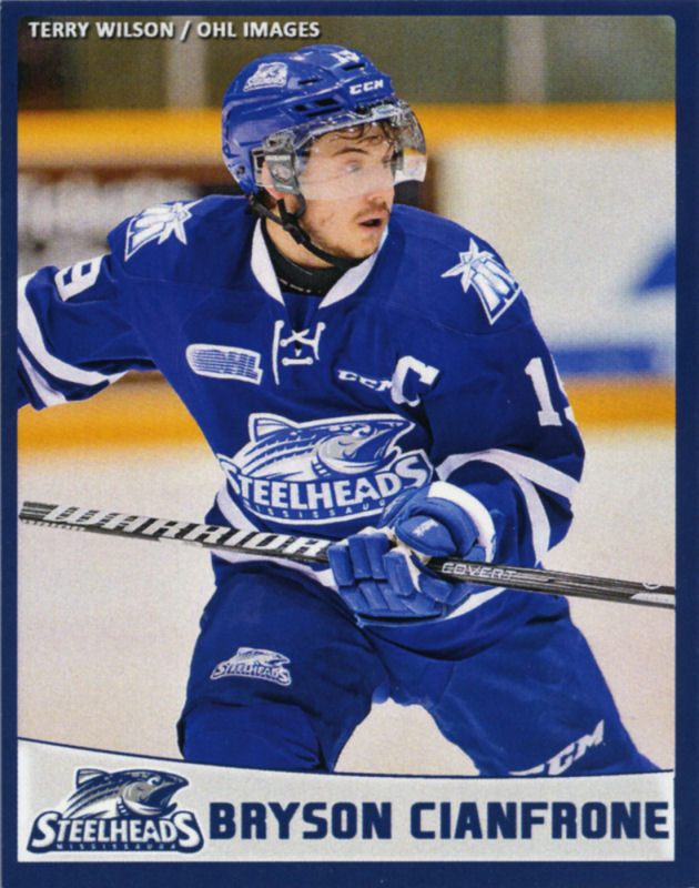 Mississauga Steelheads 2014-15 hockey card image