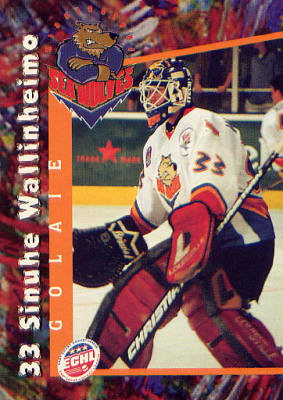 Mississippi Sea Wolves 1997-98 hockey card image