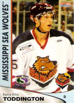 Mississippi Sea Wolves 2003-04 hockey card image