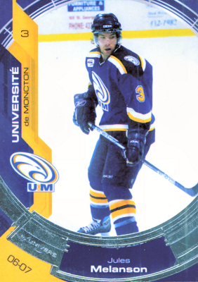 Moncton Blue Hawks 2006-07 hockey card image