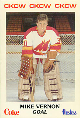 Moncton Golden Flames 1984-85 hockey card image