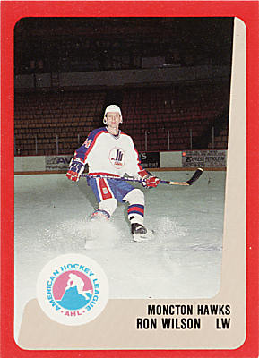 Moncton Hawks 1988-89 hockey card image