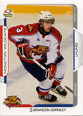 Moncton Wildcats 2009-10 hockey card image